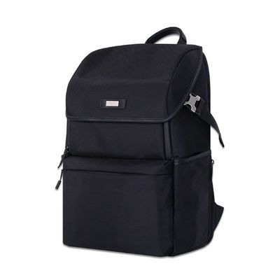 Langlebiger schwarzer Laptop Rucksack Tasche, Business Computer Rucksack 17 Zoll