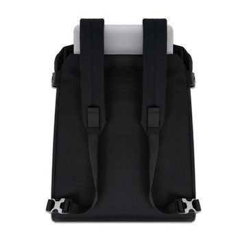 Wasserdicht 16 Zoll Laptop Rucksack Tasche Schwarz mit Custom Logo
