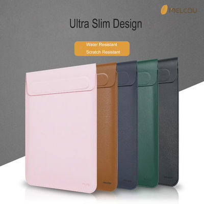 Synthetisches Leder Laptop-Tasche Ärmel Multifunktionelle Ultra Slim