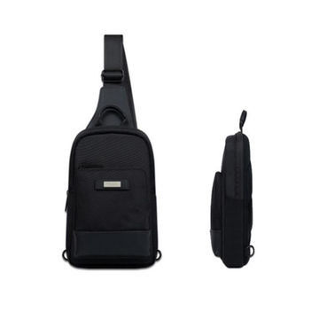 10' Unisex Sling Bag Tagesack Messenger mit schwarzgrauer Farbe